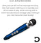 Doxy ''Die Cast 3'' Massager Wand -Blue