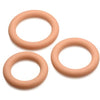 JOCK Discrete ''Light Tan'' 3pc Cock Ring Set