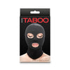 Taboo ''Eyes & Mouth'' Hood -Black