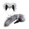 Tailz ''Grey Wolf'' Tail Anal Plug & Ears Set