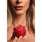 MS ''Flaming Rose'' Rose Drip Candle -Red