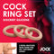 JOCK Discrete ''Light Tan'' 3pc Cock Ring Set