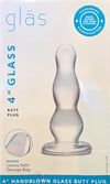 Glas 4'' Classic Butt Plug