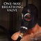 MS ''Dark Inhaler'' Gas Mask w/ Bottle – Black/White