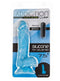 Addiction ''Luke'' 7.5" Glow Dildo -Blue